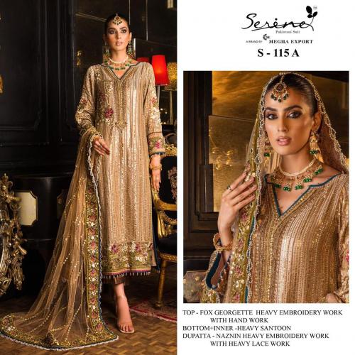 Serine Pakistani Suit S-115-A Price - 1695