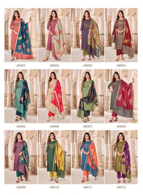 VISHNU HEER 48001 TO 48012 Price - 8940