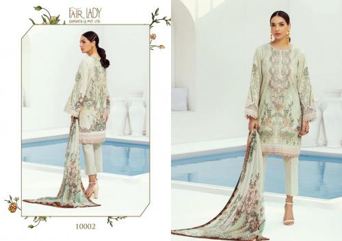 Fair Lady Farasha Lawn 10002 Price - Chiffon Dup-809 , Cotton Dup-849	