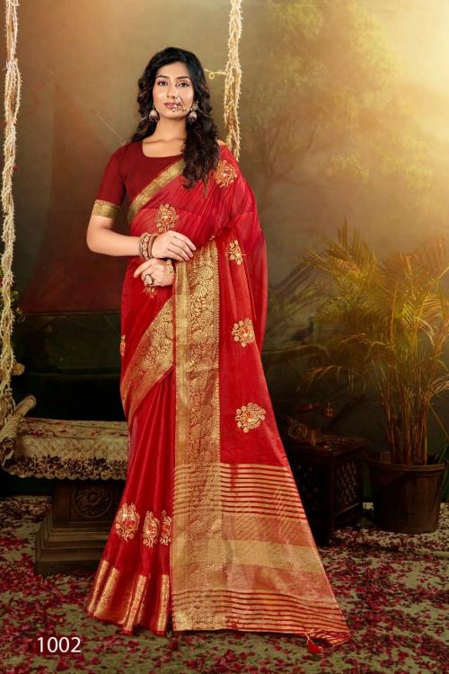 SAROJ SAREE LAILLA VOL-3 1002 Price - 565