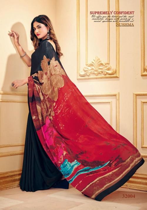 Sushma Saree Black Beauty 32004 Price - 805