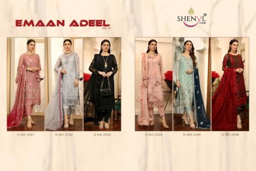 Shenyl Fab Emaan Adeel 2201-2206 Price - 7794