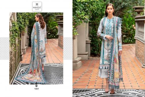 SHARADDHA DESIGNER MEHGUL FIRDOUS VOL-01 1001 Price - Chiffon Dup - 549, Cotton Dup - 649