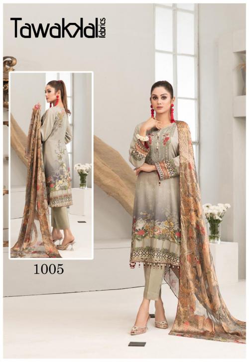 Tawakkal Fab Parisa Cotton Collection 1005 Price - 395